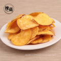 Snacks de entretenimento saudável secos chips de batata-doce